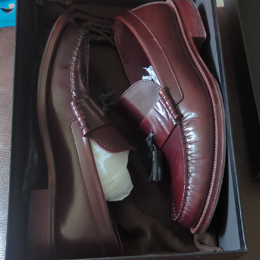 Paul Smith Brown Leather Loafers Slip-Ons